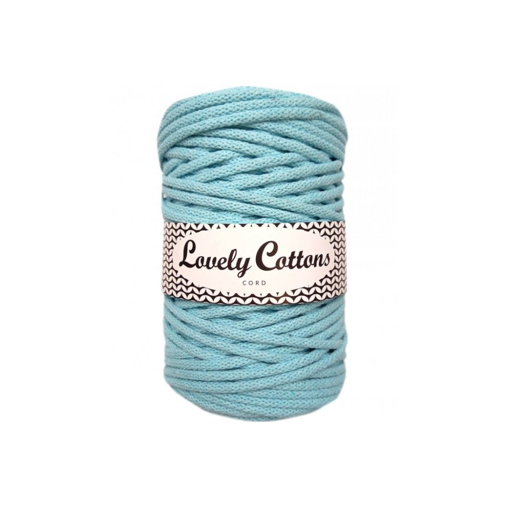 MIĘTOWY JASNY Lovely Cottons Pleciony 5mm