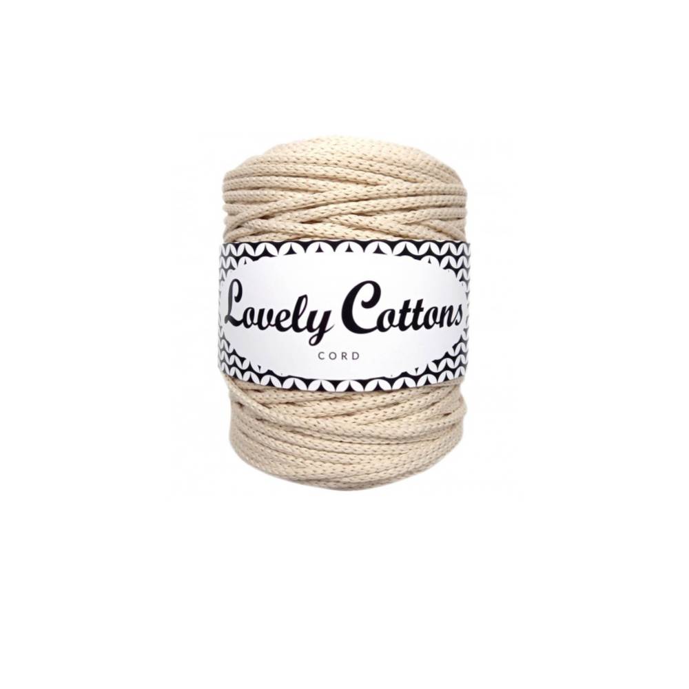 LNIANY JASNY Poliestrowy Lovely Cottons Pleciony 3mm