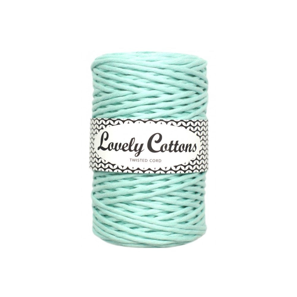MIĘTOWY Lovely Cottons Skręcany 3mm