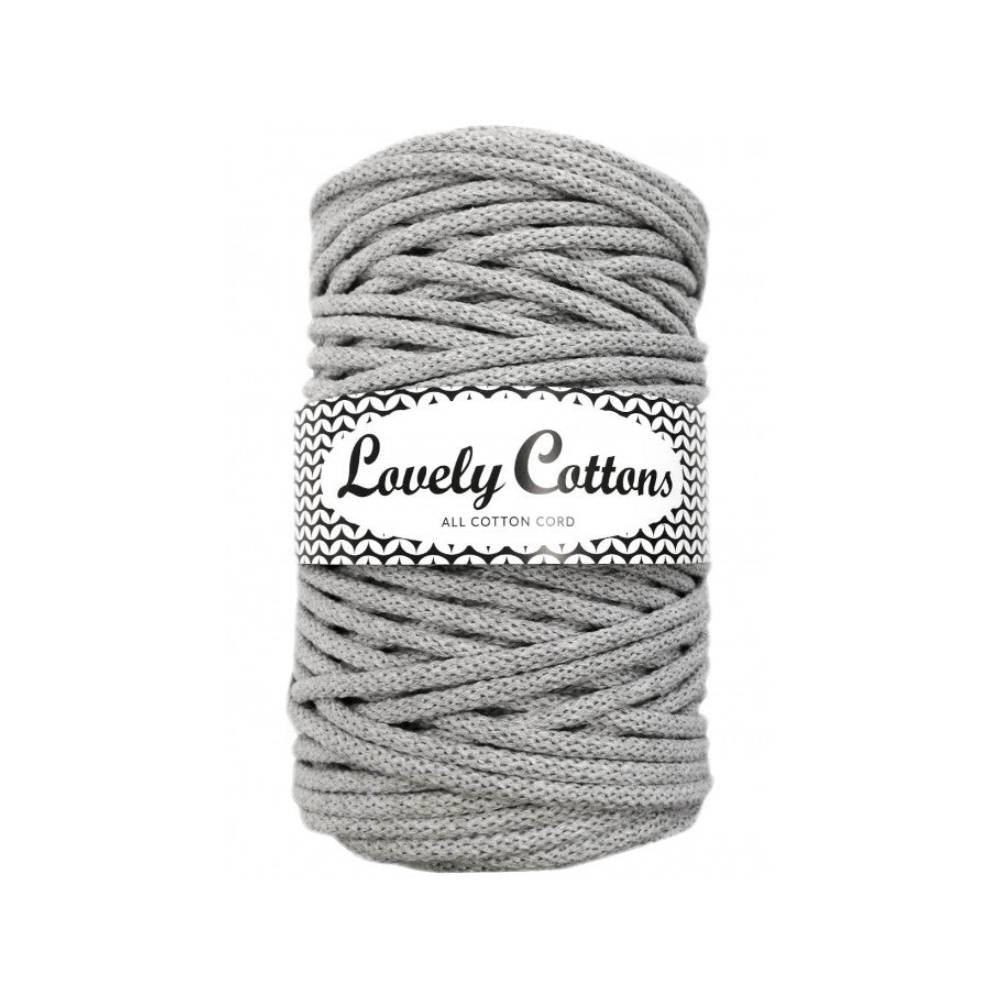 SZARY Lovely Cottons Pleciony 5mm
