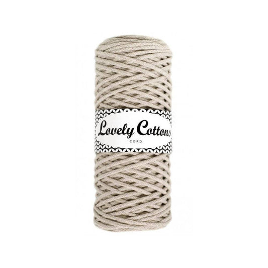 CAPPUCINNO Lovely Cottons Pleciony 3mm