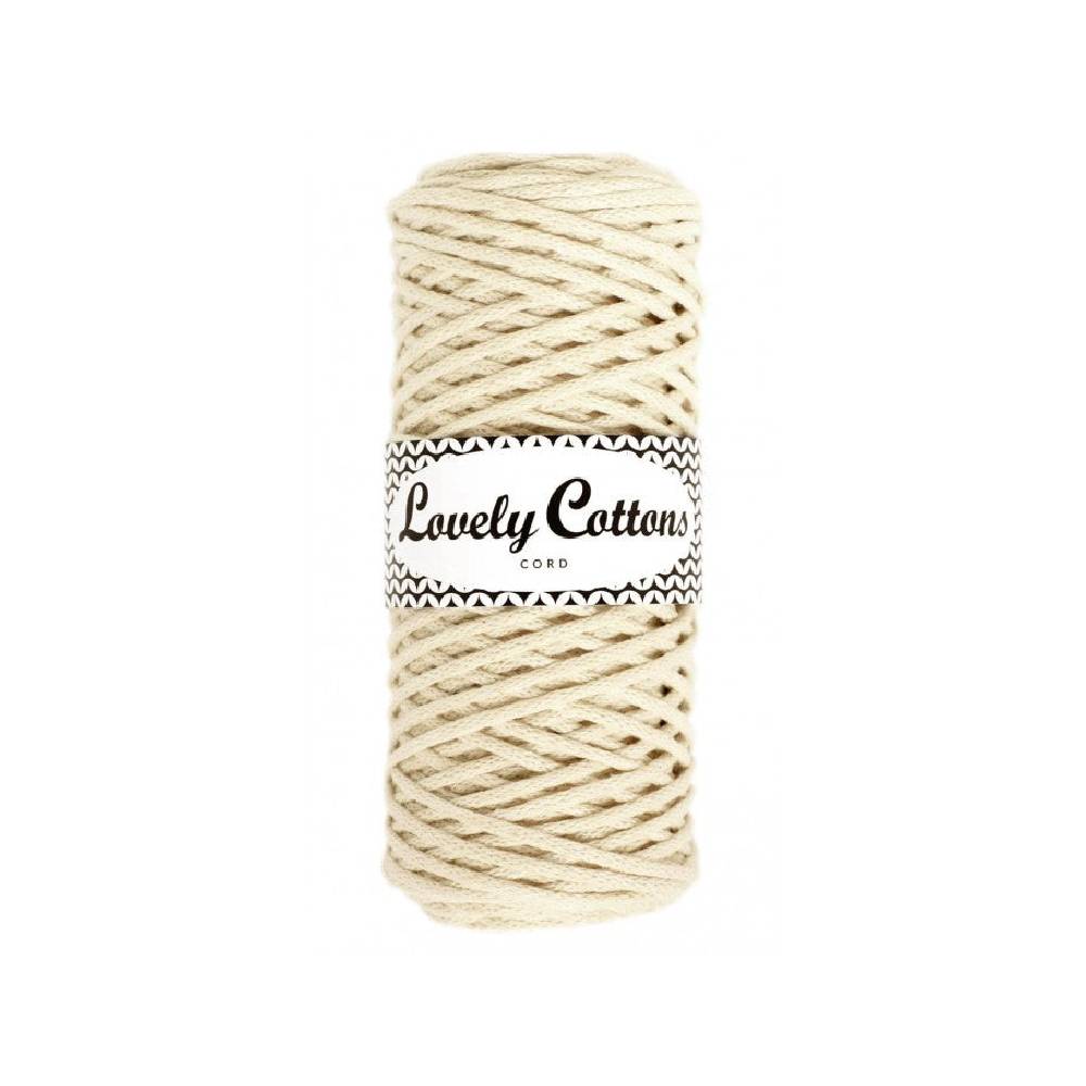 NATURALNY Lovely Cottons Pleciony 3mm